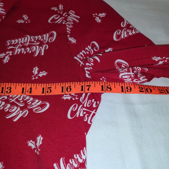 NWT Red Merry Christmas Mock Turtleneck Medium - Picture 8 of 11
